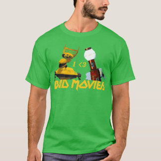 T-shirt I Love Bad Movies Mystery Scienceheater 3000