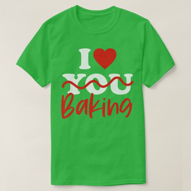 T-shirt I Love Baking 1937 (Design devant)