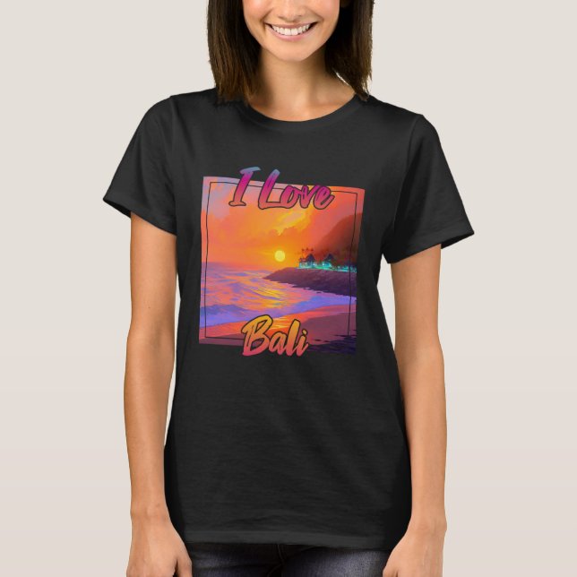 T-shirt I Love Bali (Devant)