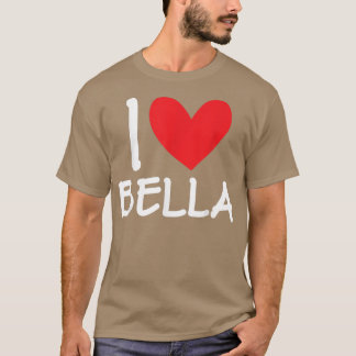 T-shirt I Love Bella