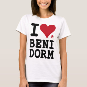T-SHIRT I LOVE BENIDORM