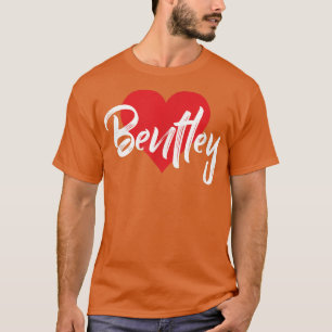 T-shirt I Love Bentley Prénom T I Heart Nom