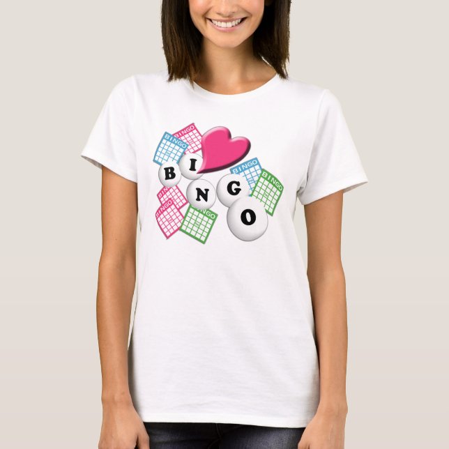 T-shirt I Love Bingo (Devant)