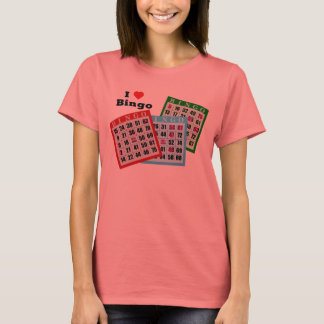 T-shirt I Love Bingo Shirt