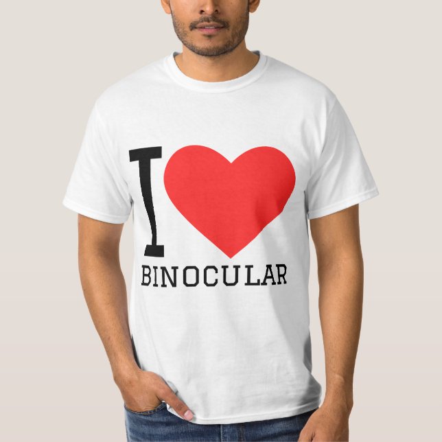 T-shirt I love binocular (Devant)