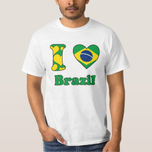 T-shirt I love Brazil