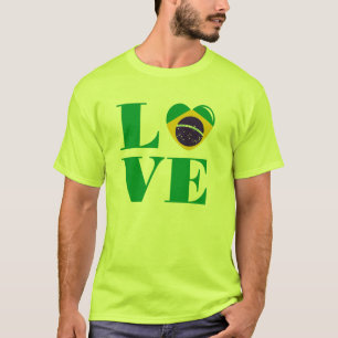 T-shirt I love Brazil