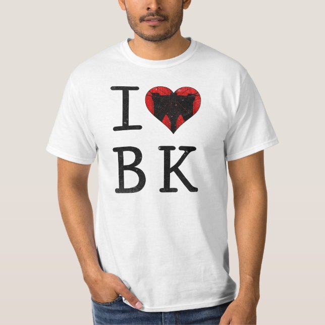 T-shirt I Love Brooklyn BK NYC (Devant)
