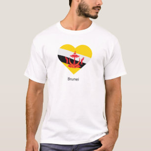 T-shirt I Love Brunei