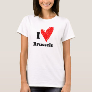 T-shirt I love Brussels