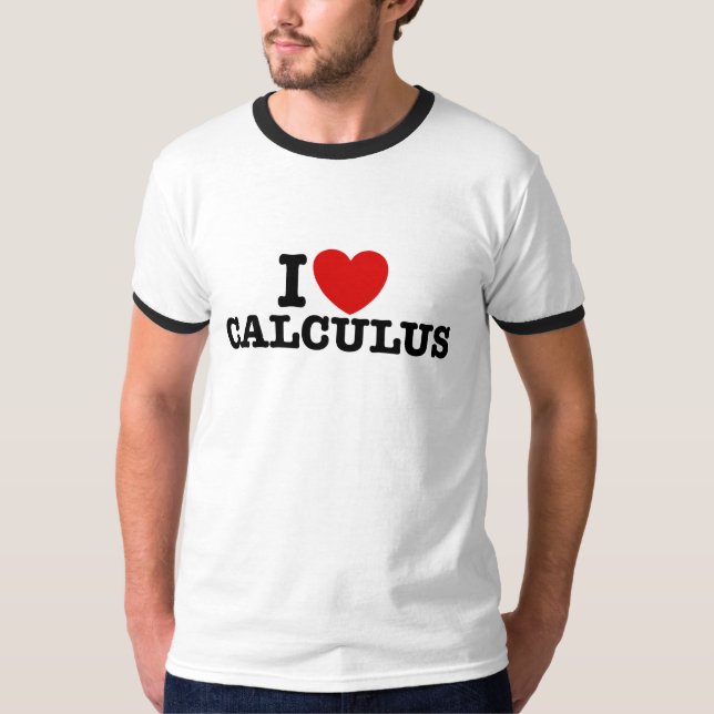 T-shirt I Love Calculus (Devant)