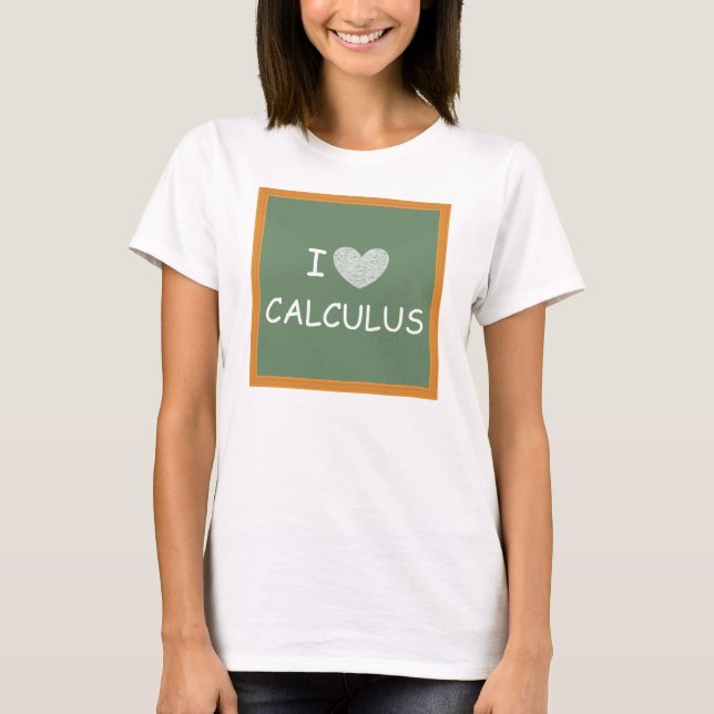 T-shirt I Love Calculus (Devant)