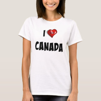 T-shirt I Love CANADA