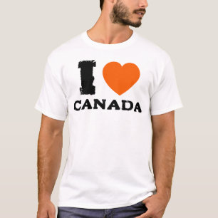 T-shirt I Love Canada, Anti Trump