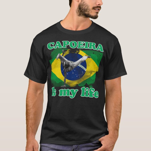 T-shirt I love capoeira. (Devant)