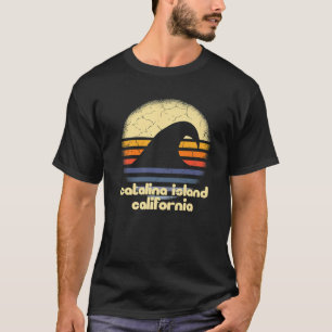 T-shirt I Love Catalina Island California Ocean Wave CA