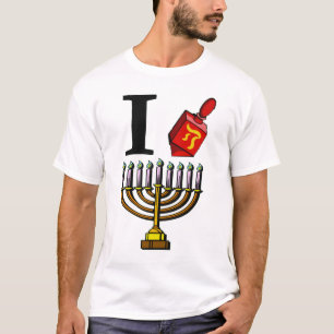 T-shirt I Love Chanukah Shirt