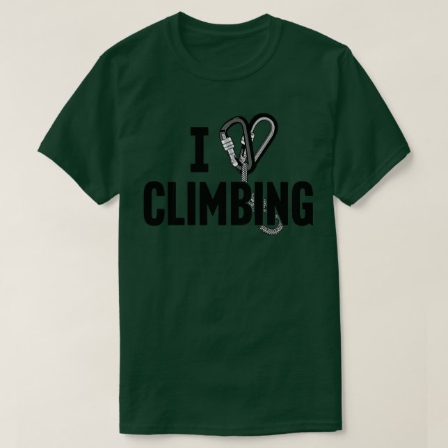 T-shirt I Love Climbing 6 (Design devant)