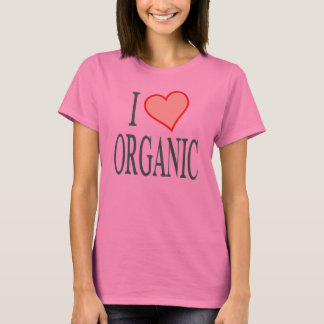 T-shirt I Love (Coeur) Bio