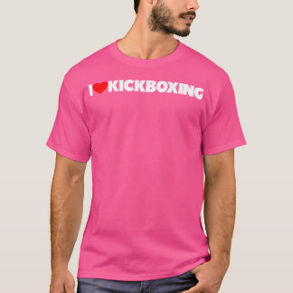T-shirt I Love (Coeur) Kickboxing