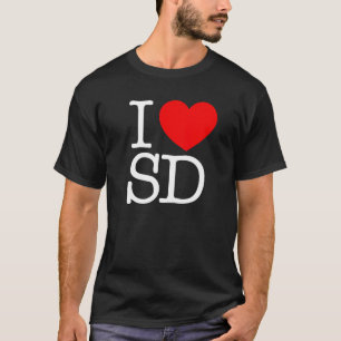 T-shirt I Love (Coeur) SD