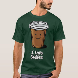 T-shirt I Love Coffee3