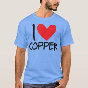 T-shirt I Love Cooper Nom Hommes Personnalisés Guy BFF Ami