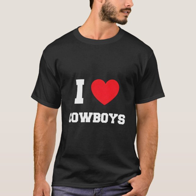 T-shirt I Love Cow (Devant)
