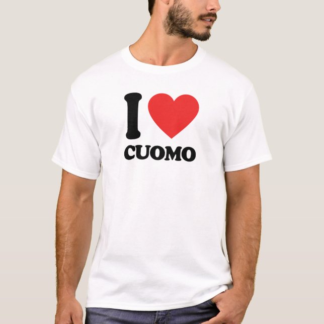 T-shirt I Love Cuomo (Devant)