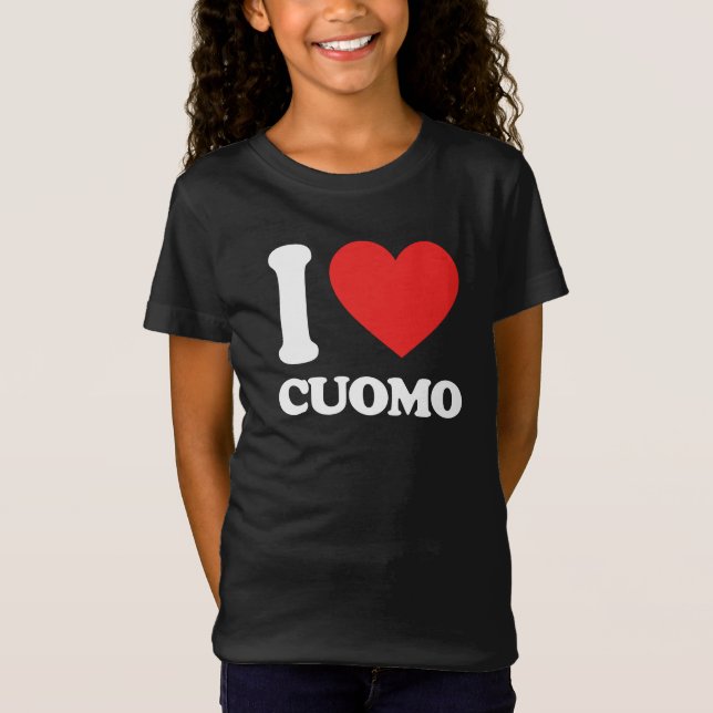 T-Shirt I Love Cuomo (Devant)
