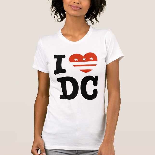 T-shirt I Love DC (Devant)