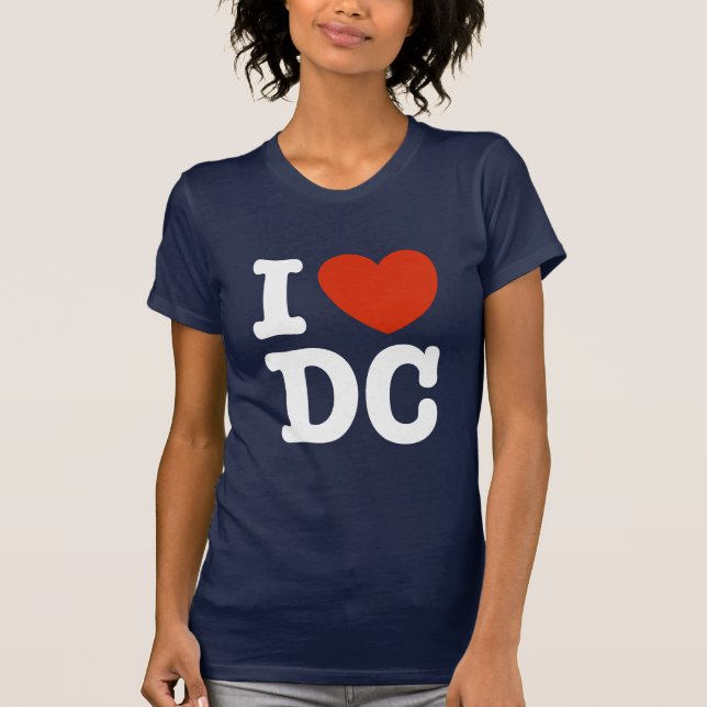 T-shirt I Love DC (Devant)