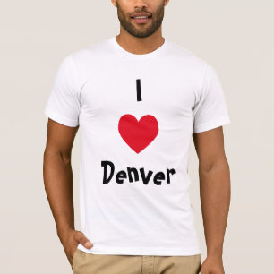 T-shirt I Love Denver