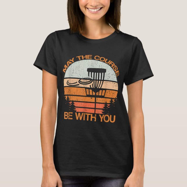 T-shirt I Love Disc Golf Apparel Frisbee Disques Pilote Th (Devant)