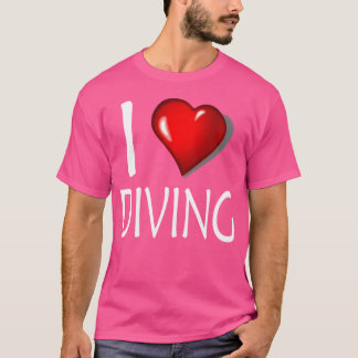 T-shirt I Love Diving