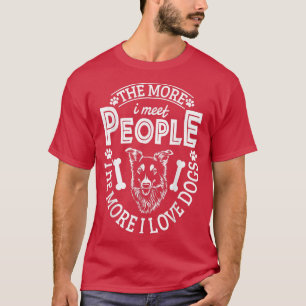 T-shirt I Love Dogs, Funny s Amoureux de les chiens Don, C