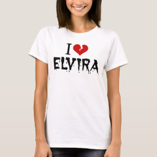 T-shirt I Love Elvira Coeur brisé