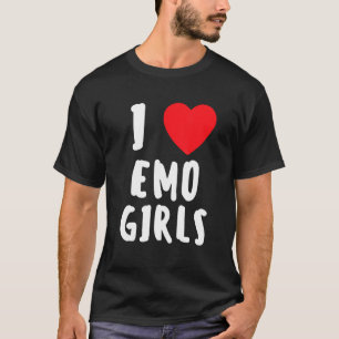 T-shirt I Love Emo Girls I Heart Emo Girls 14