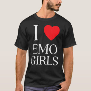 T-shirt I Love Emo Girls I Heart Emo Girls 6