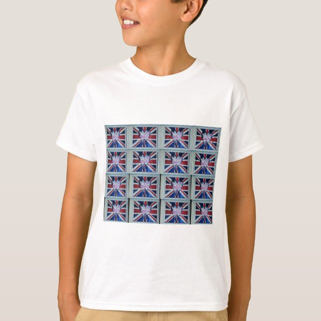 T-shirt I Love England Art Print (Devant)