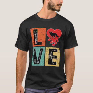 T-shirt I Love Fennec fox Animal Valentine s Day Fennec f