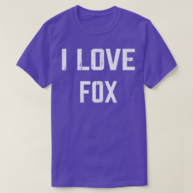 T-shirt I Love Fo Famille Fils Fille Garçon Fille Nom du b (Design devant)