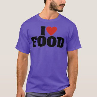 T-shirt I Love Food (2)