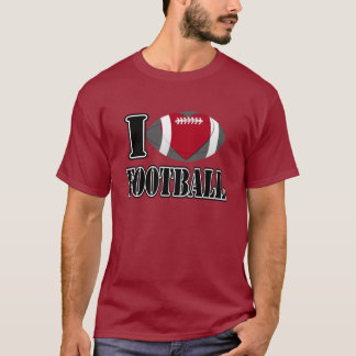 T-shirt I Love Football