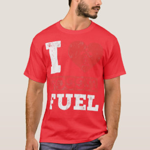 T-shirt I Love Fossil Fuels Fossil Dinosaur Science