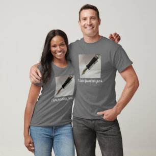 T-shirt I Love Fountain Pens