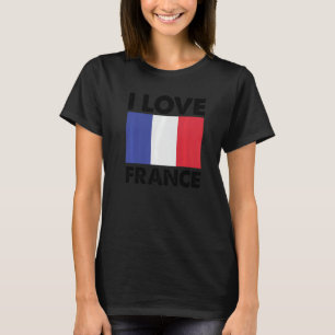T-shirt I Love France I Heart France Family Travel France