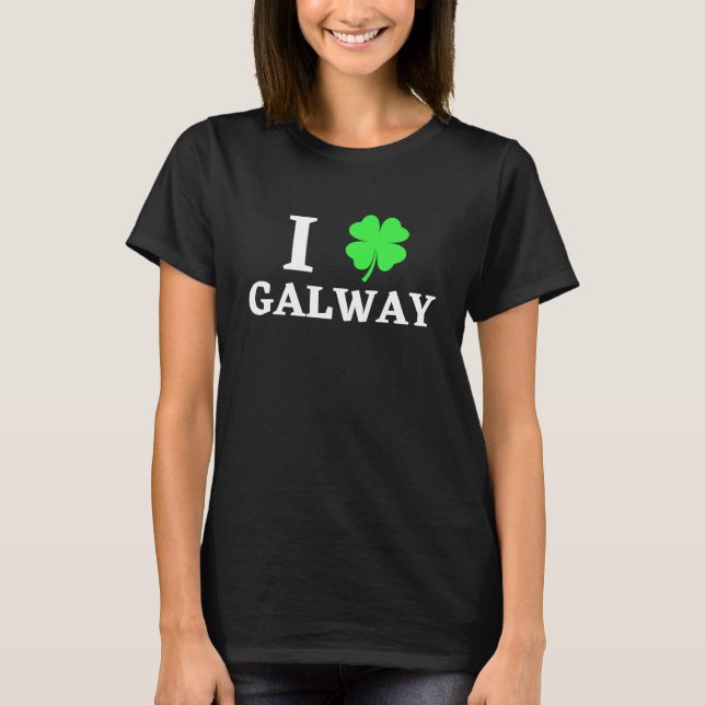 T-SHIRT I LOVE GALWAY (Devant)