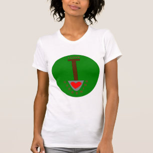 T-shirt I Love Gardening T Shirt