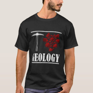 T-shirt I Love Géologie Géologie Roches Paléontologie Géol